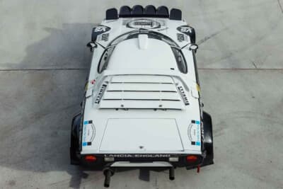 62万5000ユーロ（邦貨換算約1億1000万円）で落札されたランチア「HFストラトス グループ4仕様車」（C）Courtesy of Broad Arrow