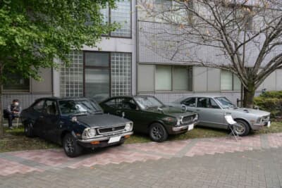 クラシックカー フェスティバル in 桐生では国籍別に車両が展示される。その盛況ぶりがうかがえる