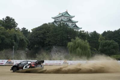 WRC CAR EXIBITION  RUNでは、世界選手権を戦うGRヤリス Rally 1の迫力の走行を楽しめた