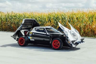 62万5000ユーロ（邦貨換算約1億1000万円）で落札されたランチア「HFストラトス グループ4仕様車」（C）Courtesy of Broad Arrow