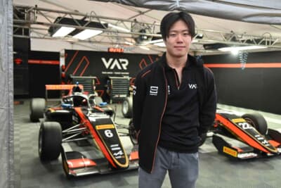 ホンダ・レーシングスクールのスカラシップ生の中越選手