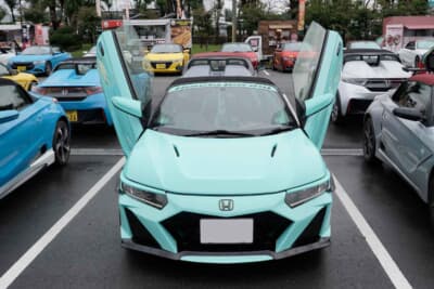 全国からBEAT & S660 Meeting in 2025に集結。遠方からのナンバーも多かった