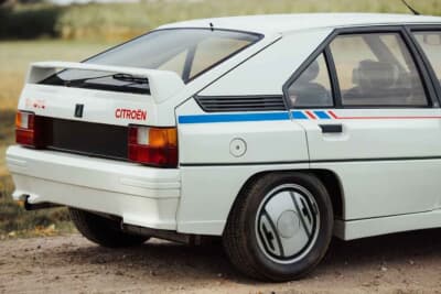 9万7750ユーロ(邦貨換算約1370万円)で取引されたシトロエン「BX 4TC」(C)Courtesy of Broad Arrow