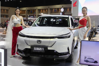 バンコク国際モーターショー2025:ホンダは電気自動車のe:N1を展示