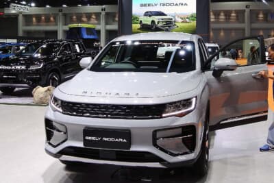 バンコク国際モーターショー2025:GEELY RIDDARAはBEVピックアップトラック