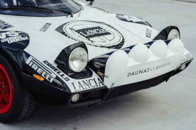 62万5000ユーロ（邦貨換算約1億1000万円）で落札されたランチア「HFストラトス グループ4仕様車」（C）Courtesy of Broad Arrow