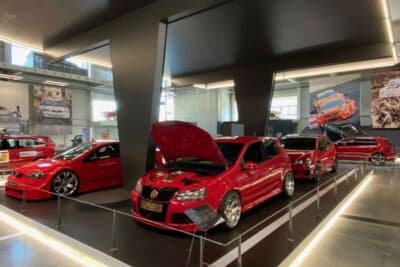 ジンスハイム・ミュージアム:ゴルフは昔も今もチューニングファンの人気車種です