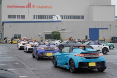 あっという間のイベントが終わり退場するエントラントたち。来年もきっとここでの再会することだろう