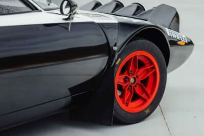 62万5000ユーロ（邦貨換算約1億1000万円）で落札されたランチア「HFストラトス グループ4仕様車」（C）Courtesy of Broad Arrow