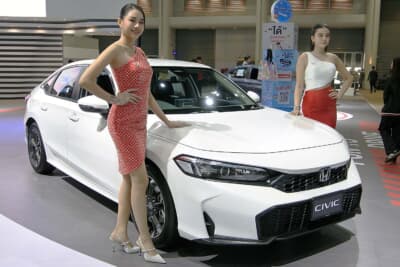 バンコク国際モーターショー2025:ホンダ「シビック」