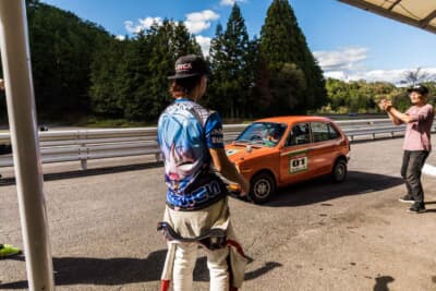 レース終了後に拍手が贈られた