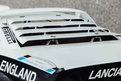 62万5000ユーロ（邦貨換算約1億1000万円）で落札されたランチア「HFストラトス グループ4仕様車」（C）Courtesy of Broad Arrow