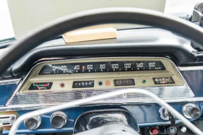 ボルボ PV544:インテリアはシートも含めてオリジナルのままというから、驚異的なコンディションと言える