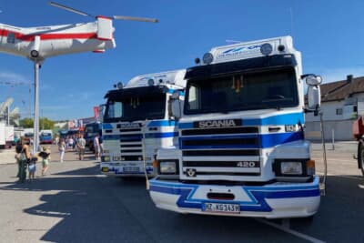 ジンスハイム・ミュージアム:デザインがステキなスカニアのトラック