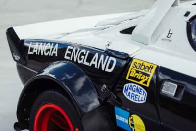 62万5000ユーロ（邦貨換算約1億1000万円）で落札されたランチア「HFストラトス グループ4仕様車」（C）Courtesy of Broad Arrow