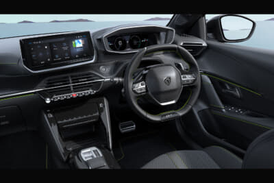 プジョー208GTハイブリッド:ドライブ中の情報はグラフィカルな3Dヘッドアップインストルメントパネルで表示