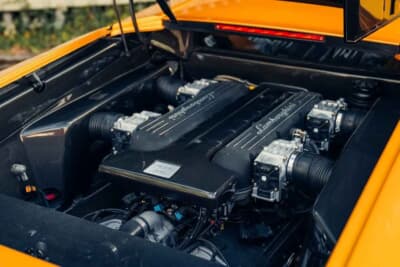 26万4500ユーロ（邦貨換算約4645万円）で落札されたランボルギーニ「ムルシエラゴLP640」（C）Courtesy of Broad Arrow