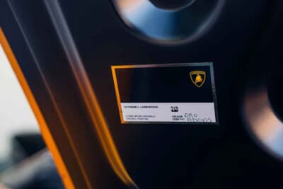 26万4500ユーロ（邦貨換算約4645万円）で落札されたランボルギーニ「ムルシエラゴLP640」（C）Courtesy of Broad Arrow