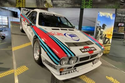 ジンスハイム・ミュージアム:昔はランチアも勢いがありました。今や量販クルマもほとんど見かけません