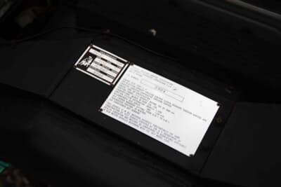 9万1840ドル(邦貨換算約1350万円)で落札されたランボルギーニ「エスパーダ Sr.III」(C)Bonhams