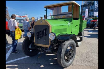 ジンスハイム・ミュージアム:レトロなグリーンがステキなBENZのトラック