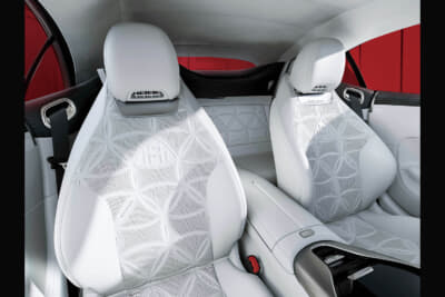 メルセデス・マイバッハSL680 Monogram Series:マヌファクトゥーア・クリスタルホワイトのナッパレザーをあしらったシート