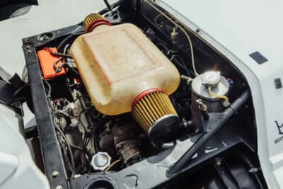 62万5000ユーロ（邦貨換算約1億1000万円）で落札されたランチア「HFストラトス グループ4仕様車」（C）Courtesy of Broad Arrow