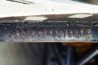 62万5000ユーロ（邦貨換算約1億1000万円）で落札されたランチア「HFストラトス グループ4仕様車」（C）Courtesy of Broad Arrow