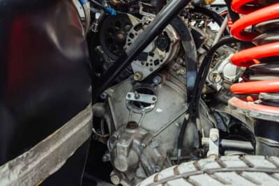 62万5000ユーロ（邦貨換算約1億1000万円）で落札されたランチア「HFストラトス グループ4仕様車」（C）Courtesy of Broad Arrow