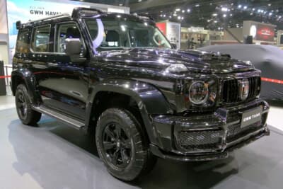 バンコク国際モーターショー2025:中国GWM車のTANK。ランクル70風の出で立ち