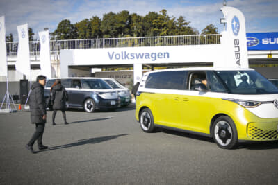 10ベストカー試乗会のVWブース