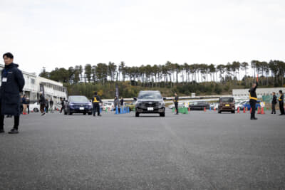 試乗から帰ってきたスバル・フォレスター