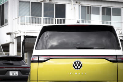 VW・ID.Buzzのリヤビュー