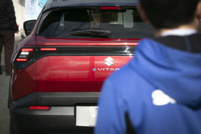 スズキ・eビターラのリヤビュー