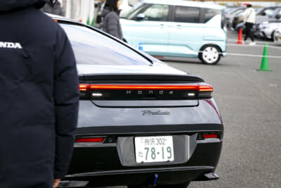 ホンダ・プレリュードのリヤビュー