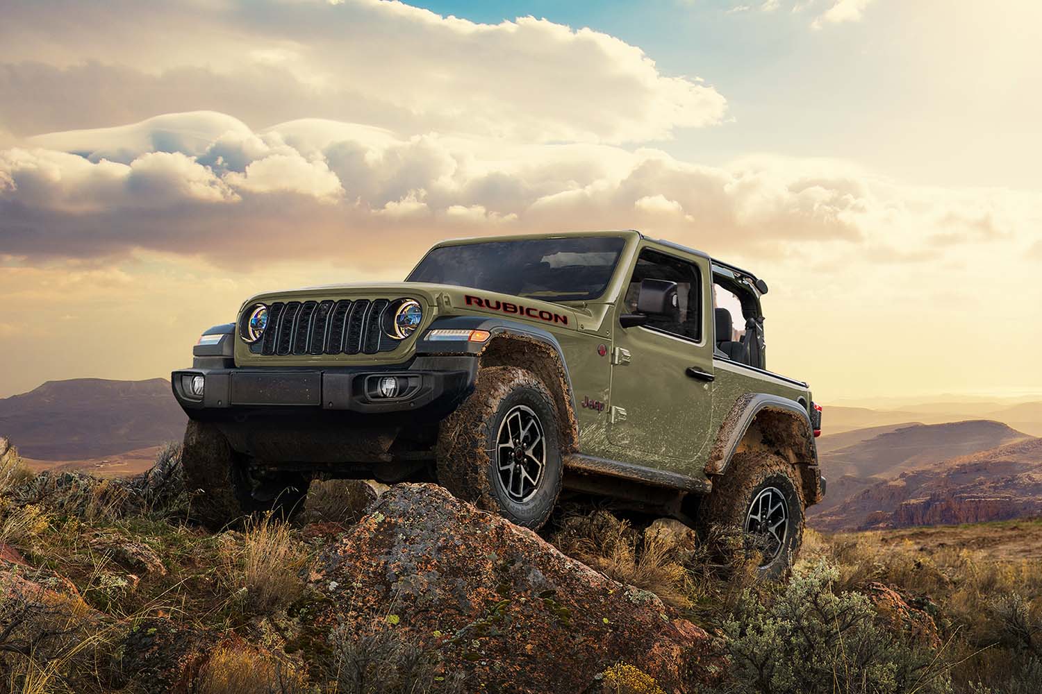 ミリタリー色あふれる2ドアのジープ「ラングラー ルビコン」限定車の