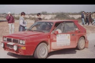 14万9500ユーロ（邦貨換算約2670万円）で落札されたランチア「デルタHFインテグラーレ ムレット・ストラダーレ」（C）Bonhams