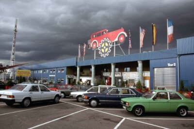 1980年代当時の博物館入り口