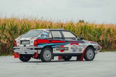 27万250ユーロ(邦貨換算約4760万円)で落札されたランチア「デルタHF インテグラーレ 8V マルティーニ ランチア ワークス サファリ Gr.A」(C)Courtesy of Broad Arrow