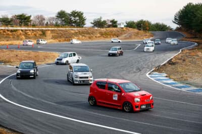 シリーズで全3戦が行われる東北660耐久レース。来シーズンはリンクサーキットが2回、エビスサーキット西コースが1回の予定だ