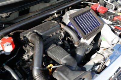 スズキ アルトワークス:エンジンは耐久性と普段の街乗りを考えてノーマルである。耐久ではパワーよりも燃費が重要だ