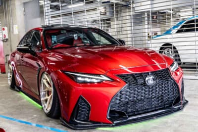 レクサス IS500：流麗なスタイリングもお 気に入りのポイントのひとつ