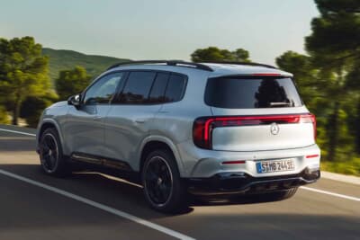 メルセデス・ベンツGLB：全長×全幅×全高が4732×1861×1687mmのボディサイズは先代より98mm長く、27mm広く、14mm低い