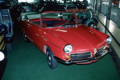 1ローターエンジンを搭載したNSUスパイダー