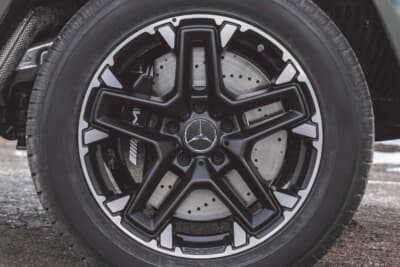 Mercedes-AMG G 63 Offroad Pro Edition（ISG）：専用の5ツインスポーク20インチAMGアルミホイールはマットブラックを履く