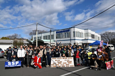 都南自動車教習所でのパラモトライダー体験走行会