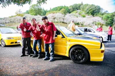 黄色いランチア デルタは岡本智宏／亀山伸一／福田守組