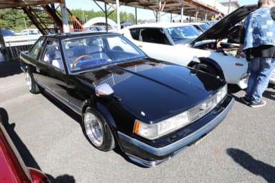 トヨタ ソアラ：ホイールはスターシャークを履かせているが、今後はSSRマーク1かマーク2、または鉄チンでも良いかな、とのこと