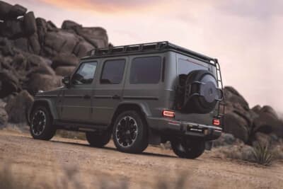 Mercedes-AMG G 63 Offroad Pro Edition（ISG）：オフロードでの遊びの幅を大きく広げるルーフラック＆リアラダー