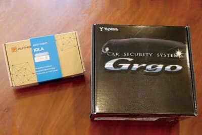 ゴルゴZVT2＋IGLA2+：アンサーバックを標準装備。ゴルゴ・ZVT2はトリプルセンサを同梱。イグラ2＋とのセットで車両盗難、車上荒しまで鉄壁にガード